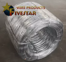 Hot dipped galvanized wire bwg14 bwg8