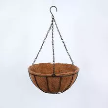 铁艺椰棕吊篮