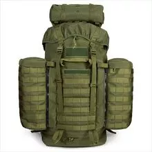 100L Tactical Backpack with Metal Frame