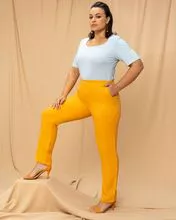 亚麻定制粘胶裤