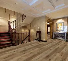 环保防水豪华乙烯基 LVP SPC 地板 6 毫米 Spc 地板