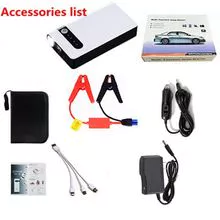 Car battery emergency start power portable jump starter multifunctional wireless charger