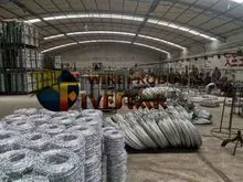 bwg16 Galvanized barbed wire 250KGF /350kgf 