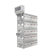 旋转圆柱形分类器