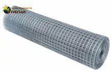 Hot dipped galvanized welded wire mesh for poultry