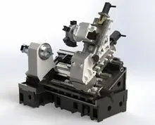 EUMA EL+CY系列 带Y轴的高精度斜床数控车床车铣中心