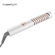   Mini Portable Ceramic Curling Iron, Hair Curler for Short Hair Bangs Beard for Worldwide Use Travel