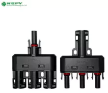 光伏分支连接器 光伏转接头连接器 太阳能转接头连接器 3转1光伏连接器 3汇1光伏接头