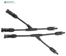 光伏线束 光伏Y端子连接器 2转1光伏线束 2汇1光伏连接器 太阳能Y线束接头