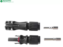 光伏连接器 1500V直流太阳能连接器 太阳能板快速接头 mc4连接器 mc4太阳能连接器10mm2
