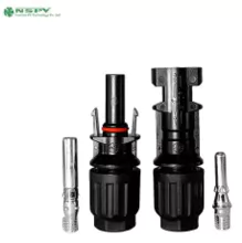 光伏连接器 1000V直流太阳能连接器 太阳能板快速接头 mc4连接器