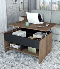 带弹出式壁龛的铰接式咖啡桌