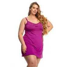 大码超细纤维蕾丝睡衣 Susana