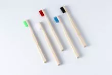 加厚款手柄竹制牙刷ZKHQB-006A