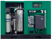 干式无油工频螺杆空压机