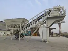 YHZS60移动混凝土搅拌站