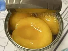 canned fruit cocktail/ peach/lychee/pear/pineapple