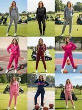 休闲运动女套装