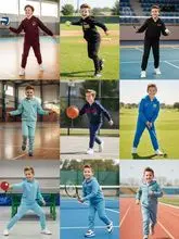 休闲运动男童套装