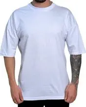 Brancaw 超大款街头风T恤，无缝侧边圆领