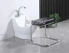 WU12 STEPEASE WUDU BASIN MINI (WITH CHROME STOOL)