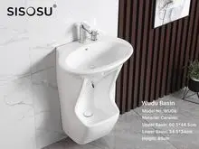 WU08 Dual levels wudu basin plus