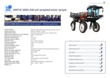 3WPYZ-3000-240  自走式喷杆喷雾机