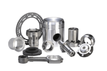 气缸、活塞和连杆；阀门组件及零件；油泵、过滤器和润滑油；轴封和轴承；垫片