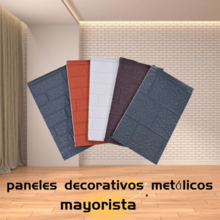 paneles decorativos metálicos