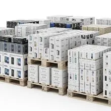 高端手机托盘混合装智能手机，适用于零售和商业分销