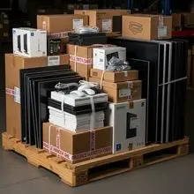 原装电子产品托盘，混合库存，包括手机、笔记本电脑和小工具，面向批发买家