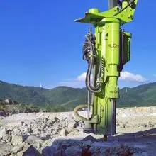 Integrated Hydraulic Rock Drill & splitter