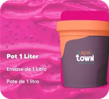 火龙果冰沙与百香果 - 1升装