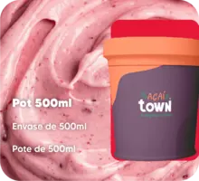 草莓冰沙 - 500毫升容器