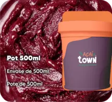 巴西莓冰沙与瓜拉纳 - 500 毫升