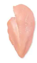 冷冻鸡半胸肉，无皮且没有内脏