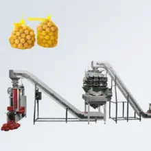 高品质网袋包装机，适用于洋葱、柑橘类水果、辣椒、胡萝卜、洋葱、坚果、西红柿和土豆