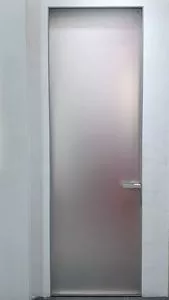 铝合金室内隔断玻璃平开门