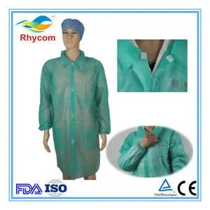 Disposable non-woven lab suits/ lab coat/coverall