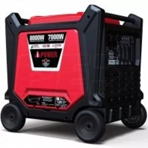 A-IPOWER SUA8000IE - 7000 瓦电动启动便携式逆变器发电机 （CARB）