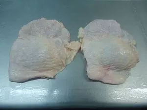 疾病无骨雨冻的鸡皮肤