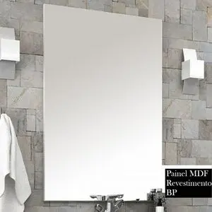 带白色面板的浴室镜子Alfa