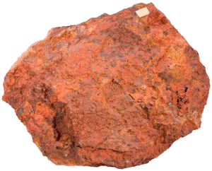 未煅烧的铝土矿