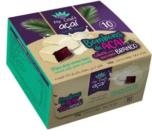 巴西莓糖配白巧克力