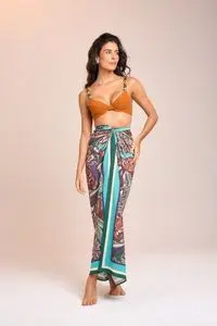 波西米亚印花沙滩巾