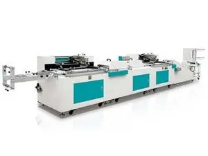 全自动服装商标丝印机