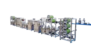 绦纶高温缎带连续染色机