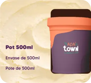 杯果冰淇淋 - 500毫升罐