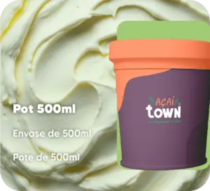 柠檬冰沙 - 500毫升容器