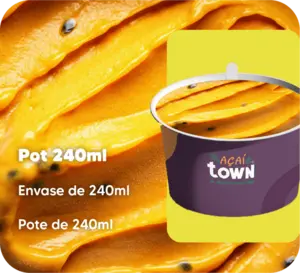 百香果雪葩 - 240毫升罐